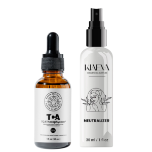 TCA Peel 25% Trichloroacetic Acid Chemical Skin Peel To Remove Acne And Fade Acne Marks,1oz/30ml With Neutralizer 100ml