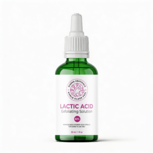 Lactic Acid 80% Chemical Peel 30ml / 1oz – Professional AHA Facial Exfoliant for Skin Resurfacing, Smooth Looking Texture & Hydrated Appearance
