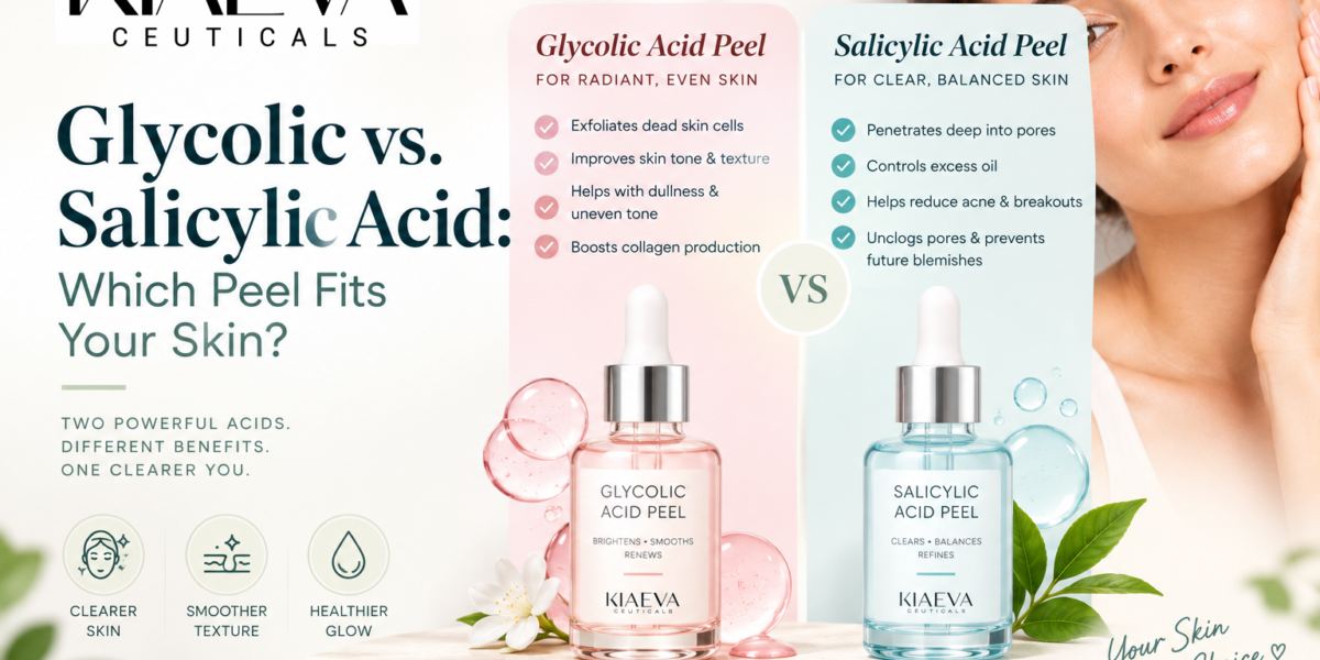 Glycolic vs. Salicylic Acid: Which Peel Fits Your Skin?