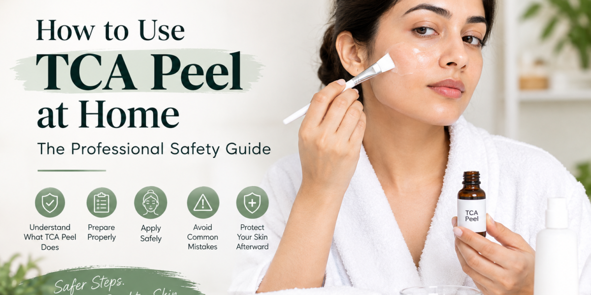 How to Use TCA Peel at Home: The Professional Safety Guide