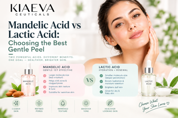 Mandelic Acid vs Lactic Acid: Choosing the Best Gentle Peel